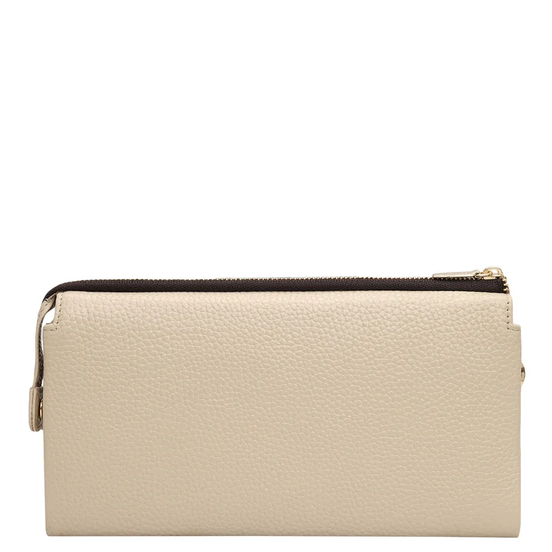 Da Milano Dove Wax Leather Ladies Wallet - Dove for Women | Best Price UAE